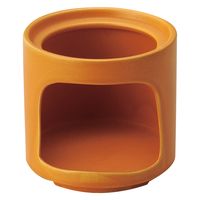 みやび街道 コンロ バーニャカウダ・フォンデュ スタックウォーマー切立(小)オレンジ [ 2個入 ] mkd-75871371 (2個入)（直送品）