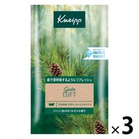 【リニューアル品】 入浴剤 クナイプ バスソルト グーテルフト パイン＆モミの香り 分包 個包装 50g 1セット（3包） クナイプジャパン