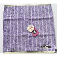 【ふわふわのやわらかパイル使用】日繊商工 「フンボルトペンギン」モチーフウォッシュタオル HZ6516 1箱（50枚入）（直送品）