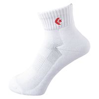 コンバース ニューアンクルソックス ホワイト/レッド（1164） 27-29cm CB16006 1足