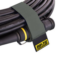 RIP-TIE(リップタイ) オプティカルラップ 38mm×550mm 1本入 灰 OP-22-1PK-GY 1袋(1本)（直送品）