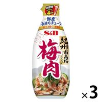 お徳用 梅肉（紀州南高梅）160g 3個 エスビー食品 S＆B 大容量 特大 業務用