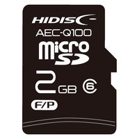 磁気研究所 AEC-Q100対応 車載用途SLCチップ搭載 microSDカード 2GB HDAMMSD002GSL 1個（直送品）