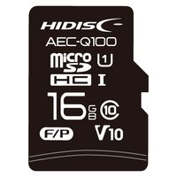 磁気研究所 AEC-Q100対応 車載用途MLCチップ搭載 microSDカード 16GB HDAMMSD016GML 1個（直送品）