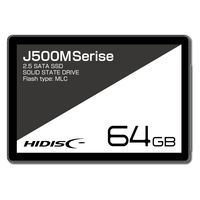 磁気研究所 2.5インチ SATA3 内蔵用SSD MLC 64GB HDJ500M-64SSD Bulk 1個（直送品）