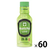 伊藤園 パウダーイン抹茶ラブ 190ml 無糖 1セット（60本）