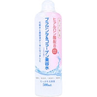 ハッピーバース 贅沢輝肌プラセンタ&コラーゲン美容水 500mL 4571212860035 1本(500mL入)×6セット（直送品）