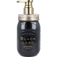 ハッピーバース アミノフレグランス BLACK LABO シャンプー 450mL 4582563811225 1本(450mL入)×4セット（直送品）