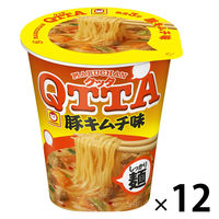 東洋水産 マルちゃん MARUCHAN QTTA（クッタ） 豚キムチ味 1セット（12個）