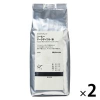 【コーヒー粉】無印良品 オリジナルブレンド コーヒー ダークテイスト 粉 200g 1セット（2袋） 良品計画