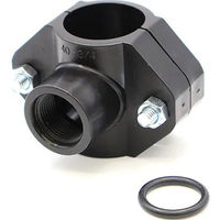 NETAFIM サドル(2ボルト) 40mm×3/4"F 78400-002400 1個（直送品）