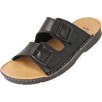 Arnold Palmer(アーノルド パーマー) オパンケサンダル M ブラック AP3303 1足（直送品）