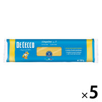 ディ・チェコ No.7 リングィーネ 500g 1セット（5個）日清製粉ウェルナ パスタ イタリア