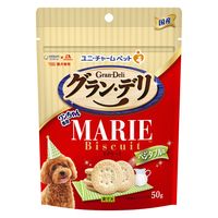 グランデリ ワンちゃん専用 マリービスケット ベジタブル味 国産 50g 1袋 ユニ・チャーム 犬用 おやつ