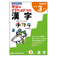 学研ステイフル できたよドリル （3年漢字） N05530 1冊