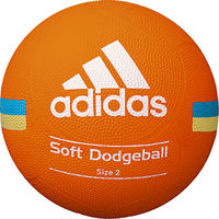 adidas(アディダス) ソフトドッジボール 2号球 オレンジ AD212OR 1球（直送品）