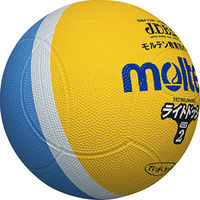 molten(モルテン) ライトドッジボール 軽量2号球 ＬＳＫ黄×サックス SLD2LSK 1球（直送品）