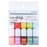 清原 iro-drop(いろどろっぷ) 10色セット 各約2g×10色 RLID10S-5_000 1セット(2箱)（直送品）