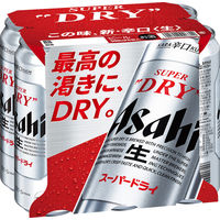 ビール　アサヒ　スーパードライ　500ml　1パック(6本入)　缶ビール