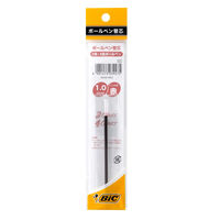 BICジャパン BIC多色油性ボールペン替芯 1.0mm 赤 R4CM1RED 1セット(50本)（直送品）
