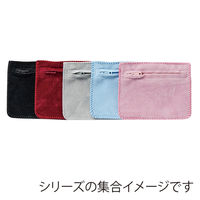 原口 344 セームポーチ グレー 007321433 1セット(10個入×1束 合計10個)（直送品）
