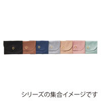 原口 710 スエードポーチ 茶 007321462 1セット(20個入×1束 合計20個)（直送品）