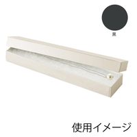 原口 N89 フリー 黒 007321716 1セット(1個入×100束 合計100個)（直送品）