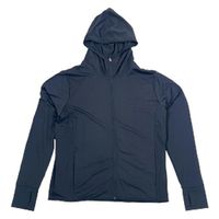 ヤマショウ パーカー ブラック S YCO-001BKS 1着（直送品）