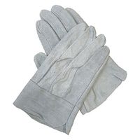 ヤマショウ 牛床革背縫い手袋 10双入 YKG-002 1袋(10双入)（直送品）