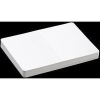 山櫻 二折 カード 2号 レーザープリンター対応 CoC 挨拶状 角丸 白 無地 307013 1箱(100枚)（直送品）