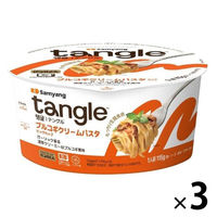 三養ジャパン TANGLE テングル プルゴギクリームパスタBIG 1セット（3個）