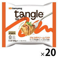 三養ジャパン TANGLE テングル プルゴギクリームパスタ 袋麺 1セット（20食）