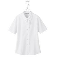 アイトス Pieds半袖ブラウス ホワイト21号 HCB4110-001-21 HCB4110 1枚（直送品）