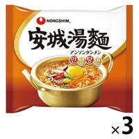 農心ジャパン 安城湯麺（アンソンタンメン） 1セット（3食）