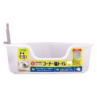 ニオイをとる砂専用 コーナー型猫トイレ 1個 ライオンペット