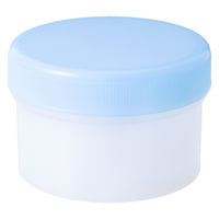 軟膏容器 軟膏壺（つぼ ツボ） 丸底 増量タイプ60mL（50ｇ処方時使用サイズ） ブルー（青） 3袋（20個入×3 60個） オリジナル