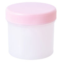 軟膏容器 軟膏壺（つぼ ツボ） 丸底増量タイプ120mL（100ｇ処方時使用サイズ） ピンク（桃色） 3袋（20個入×3 60個） オリジナル