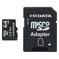 アイ・オー・データ機器 microSDXCカード UHS1 MSDU13-64G 1個（直送品）