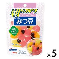 朝からフルーツ みつ豆 95g 1セット（5個）はごろもフーズ パウチ