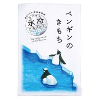 入浴剤 クール キモチ氷冷バスソルト ペンギンのきもち 冷感ストロング クールミントの香り 分包 50g 1包