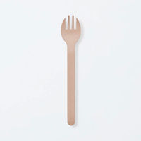 tak（タック）ビオキッズディッシュ 抗菌 カトラリー フォーク コーラル 電子レンジ・食洗機対応 1個 竹中