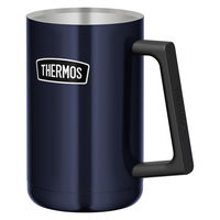 サーモス（THERMOS） 真空断熱ジョッキ 600ml ミッドナイトブルー ROD-008 MDB 1個