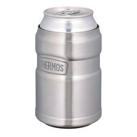 サーモス（THERMOS）保冷缶ホルダー ステンレス 350ml缶用 ROD-0021 S 1個