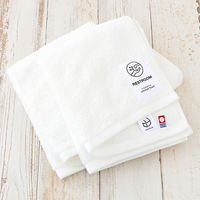 今治タオル フェイスタオル ロハコ限定 LOHACO lifestyle towel ホワイト（白） トイレ用 約34cm×75cm 2枚  オリジナル