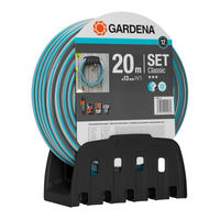 GARDENA 20mホース+ホースブラケットセット 18005-20 1個（直送品）