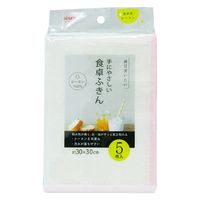 アイセン 食卓用ふきん5枚入 10セット KFL14 10セット(合計50枚入)（直送品）