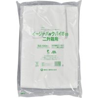 福助工業 福助 イージーバッグバイオ25 二升箱用 100枚入 0364606 1セット(500枚:100枚×5袋) 458-9961（直送品）
