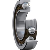 SKF 単列アンギュラ玉軸受 接触角40° 内径95mmX外径200mmX幅45mm 7319 BEP 1個 390-4308（直送品）