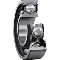 SKF 単列深溝玉軸受 軸受片側接触シール 内径20mmX外径52mmX幅15mm 6304-RSH 1個 388-0055（直送品）