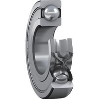 SKF 単列深溝玉軸受 軸受両端鋼板シールド C3すきま(すきま大) 内径85mmX外径150mmX幅28mm 6217-2Z/C3 1個（直送品）